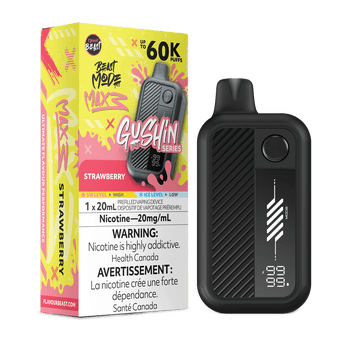 Flavour Beast Gushin' Beast Mode Max 3 60K - Strawberry