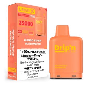 Level X Drip'n G2 Boost 25K Pod - Mango Peach Watermelon