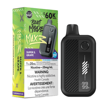 Flavour Beast Mode Max 3 60K - Super S. Grape Iced