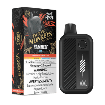 Flavour Beast Twelve Monkeys Beast Mode Max 3 60K - Harambae Iced