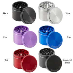 aerospaced small grinder 4 pc 6 colours