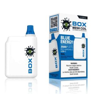 pop box 3500 puffs blue energy
