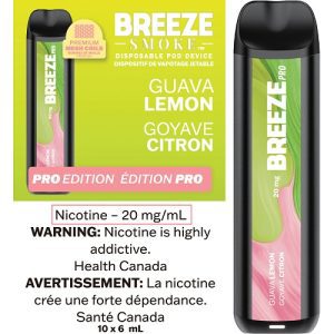 breeze smoke pro guava lemon