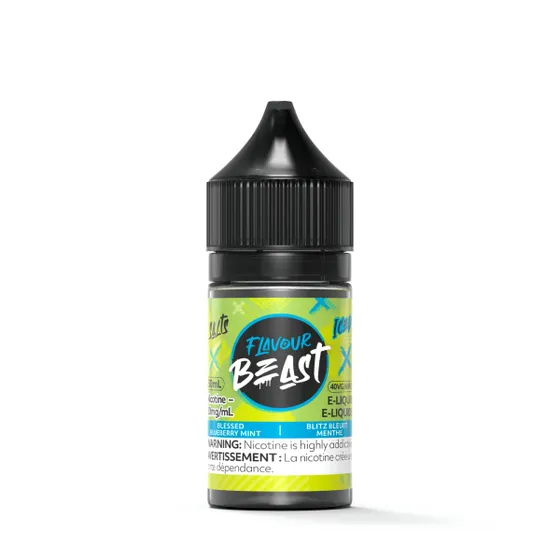 Flavour Beast Blessed Blueberry Mint Iced Salt | Majestic Vapes