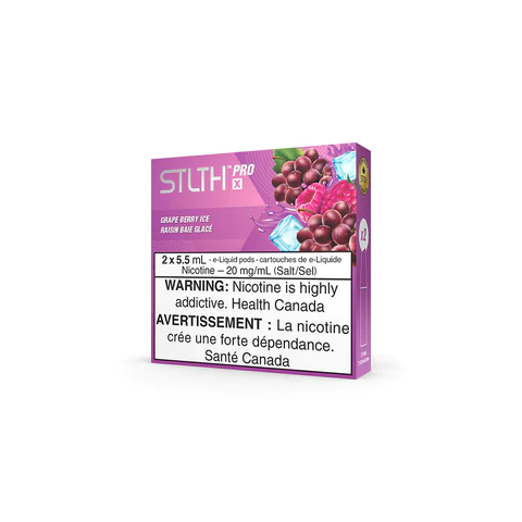 stlth pro x pods grape berry ice