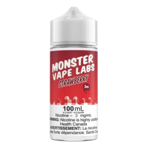 monster vape labs strawberry 100ml