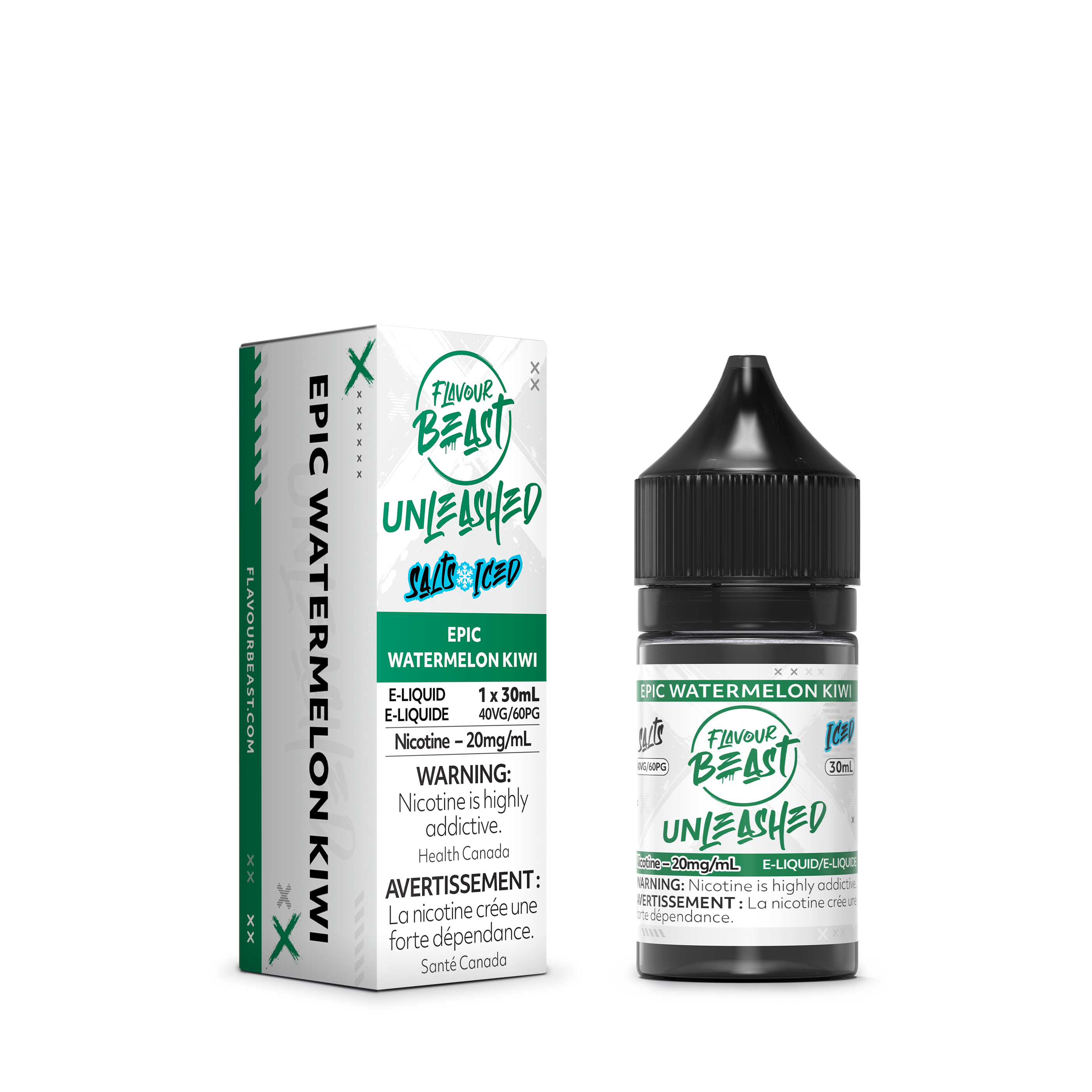 Flavour Beast Unleashed - Epic Watermelon Kiwi 30ml Salt