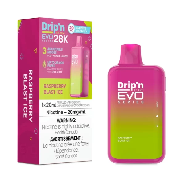 Drip'n by Envi EVO 28k - Raspberry Blast lce