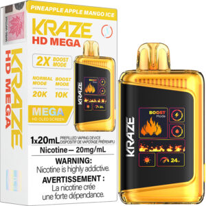 Kraze HD Mega – Pineapple Apple Mango Ice