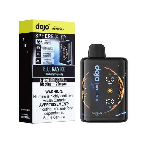 Dojo Sphere X 55K - Blue Razz Ice