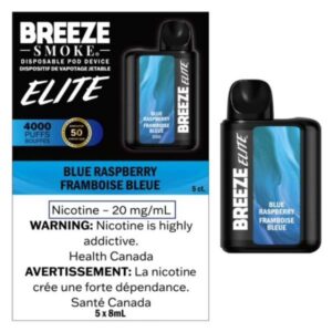 Breeze Elite 4000 Blue Raspberry
