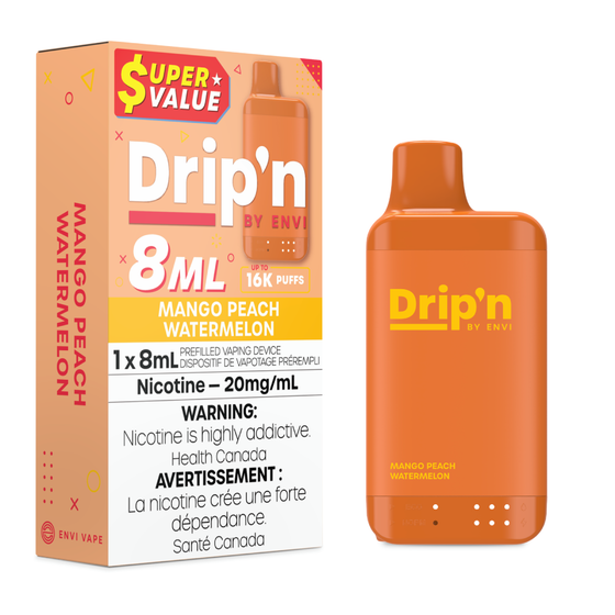 Drip'n By Envi 16K - Mango Peach Watermelon