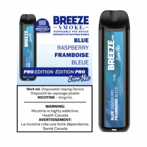 Breeze Pro Zero Nic - Blue Raspberry
