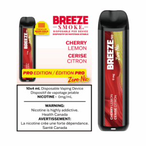 Breeze Pro Zero Nic - Cherry Lemon