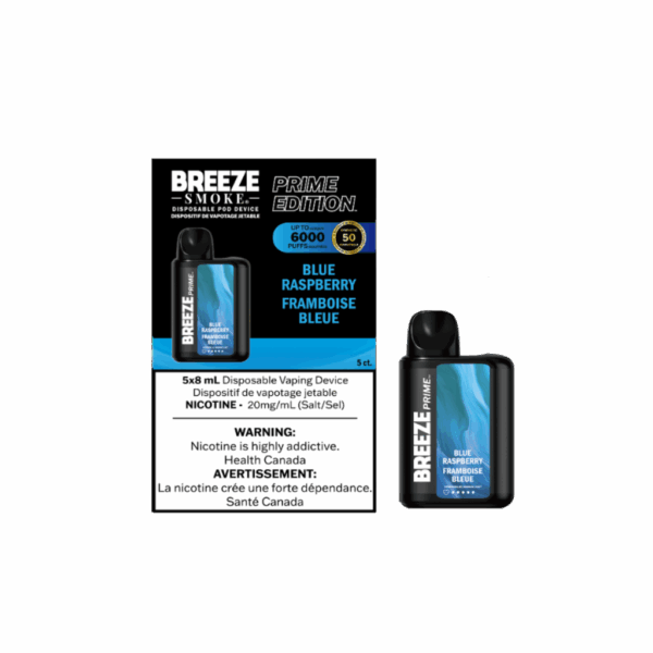 BREEZE PRIME 6000 - Blue Raspberry