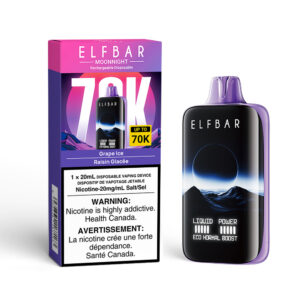 Elf Bar MoonNight 70k- Grape Ice