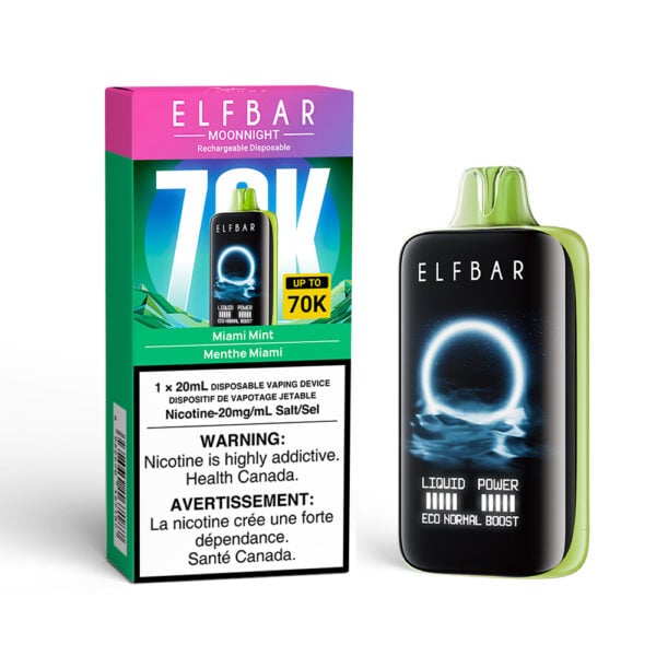 Elf Bar MoonNight 70k - Miami Mint
