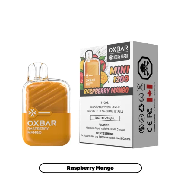 Oxbar Mini 1200 - Raspberry Mango