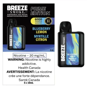 BREEZE PRIME 6000 - Blueberry Lemon