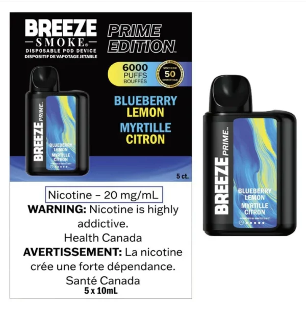 BREEZE PRIME 6000 - Blueberry Lemon
