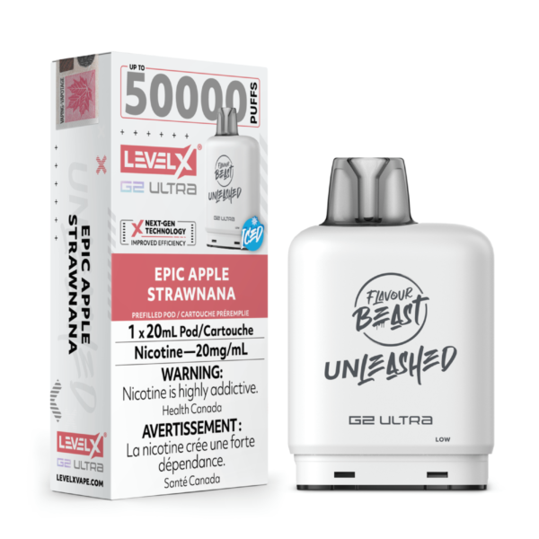Level X Flavour Beast Unleashed G2 Ultra 50k -Epic Apple Strawnana