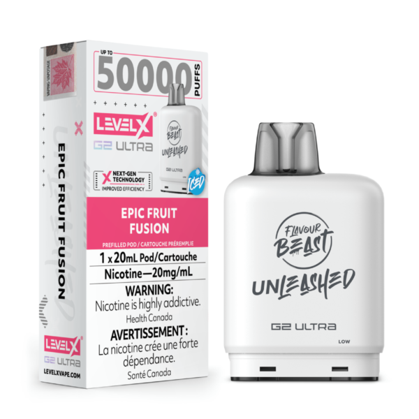 Level X Flavour Beast Unleashed G2 Ultra 50k - Epic Fruit Fusion