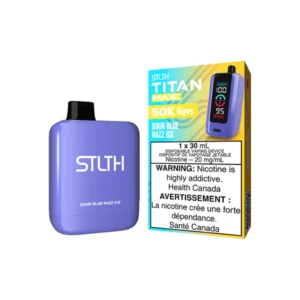 STLTH Titan Max 50k- Sour Blue Razz Ice
