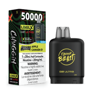 Level X Flavour Beast Chuggin' G2 Ultra 50k - Apple Canada D Iced