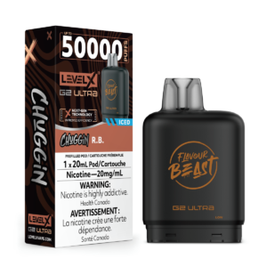 Level X Flavour Beast Chuggin' G2 Ultra 50k - R.B. Iced