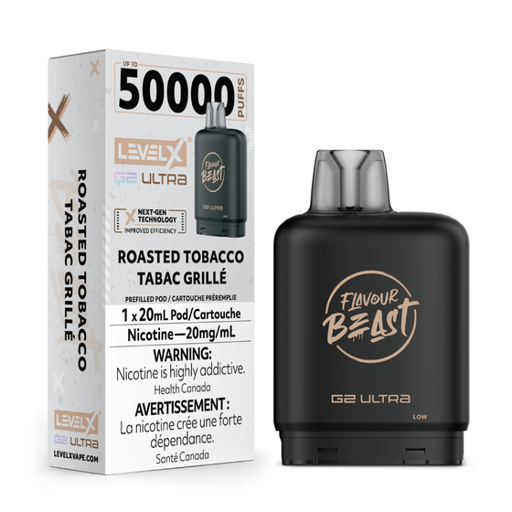 Level X Flavour Beast G2 Ultra 50k - Roasted Tobacco