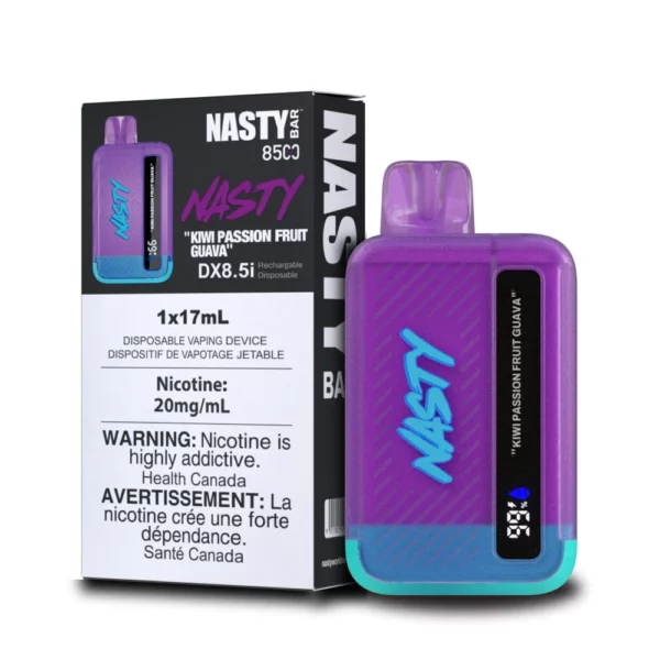 Nasty Bar 8.5K - Kiwi Passionfruit Guava