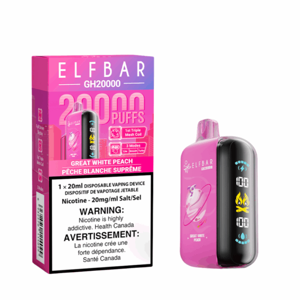 Elf Bar GH20K - Great White Peach