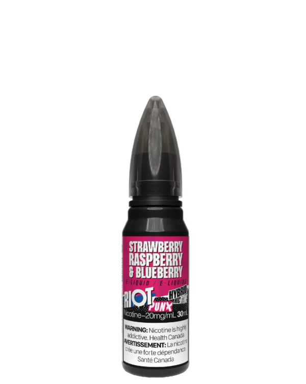 Riot Squad Punx - Strawberry, Raspberry & Blueberry Hybrid 30ml Salt