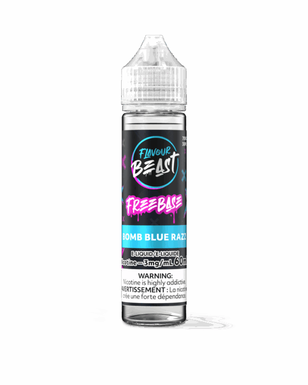 Flavour Beast E-Liquid Freebase - Bomb Blue Razz
