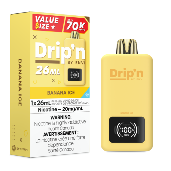 Drip'n By Envi 70K - Banana Ice