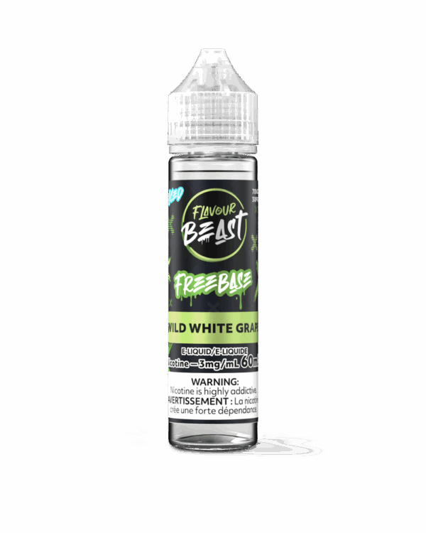 Flavour Beast E-Liquid Freebase - Wild White Grape Iced
