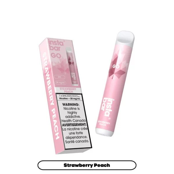 Insta Bar GO - Strawberry Peach