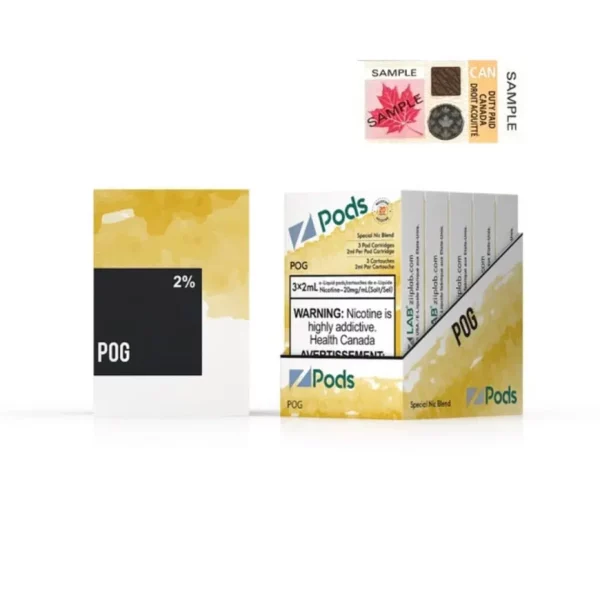 Z Pods - Passionfruit Orange Guava (POG)