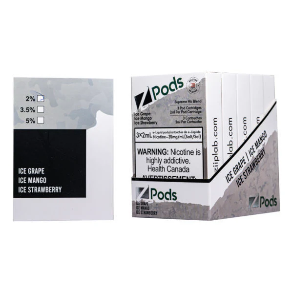Z Pods - Iced Multipack