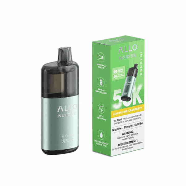 Allo Intense Nuud 50K - Lemon Lime Cranberry