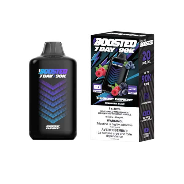 Boosted 7Day 90K - Blueberry Raspberry