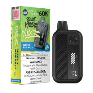 Flavour Beast Mode Max 3 60K - Super S. Blue Razz Iced