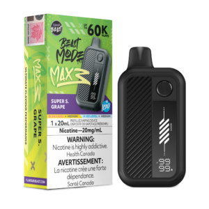 Flavour Beast Mode Max 3 60K - Super S. Grape Iced