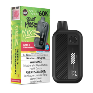 Flavour Beast Mode Max 3 60K - Super S. Strawberry Iced